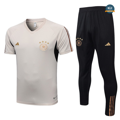 Max Maillot Allemagne + Pantalon 2022/23 Training abricot original