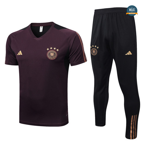 Max Maillots Allemagne + Pantalon 2022/23 Training brun discout