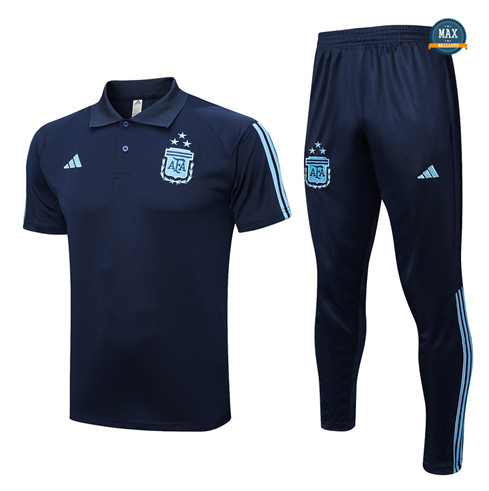 Max Maillots Argentine + Pantalon 2023/24 Training 3 stars Bleu original