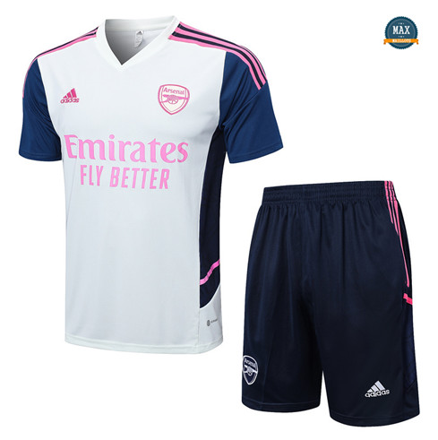 Max Maillot Arsenal + Short 2022/23 Training Blanc original