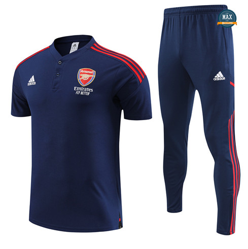 Max Maillots Arsenal + Pantalon 2022/23 Training Bleu grossiste