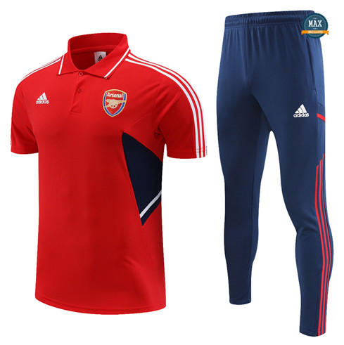 Max Maillot Arsenal + Pantalon 2022/23 Training rouge fiable