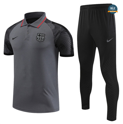 Max Maillot Barcelone + Pantalon 2022/23 Training gris original