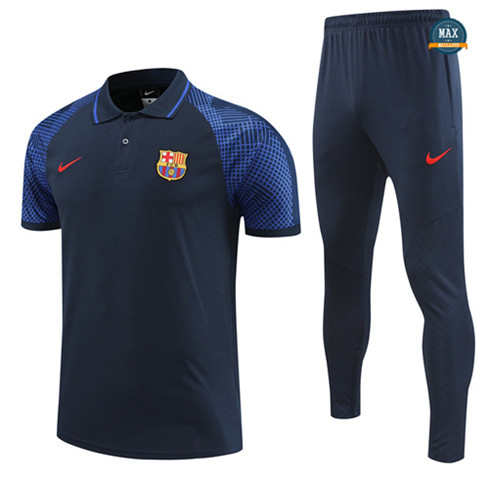 Max Maillots Barcelone + Pantalon 2022/23 Training Bleu discout