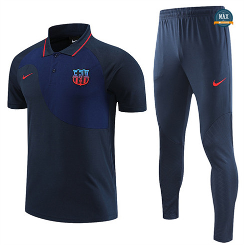 Max Maillots Barcelone + Pantalon 2022/23 Training Bleu grossiste