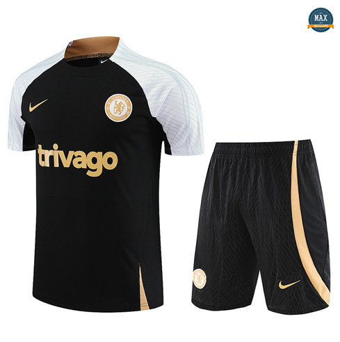 Max Maillots Chelsea + Short 2023/24 Training noir original