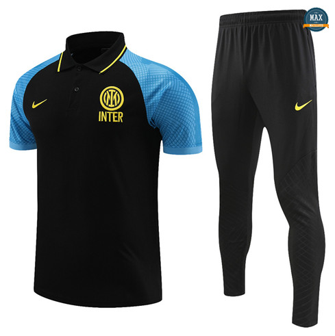 Max Maillots Polo Inter Milan + Pantalon 2022/23 Training noir original