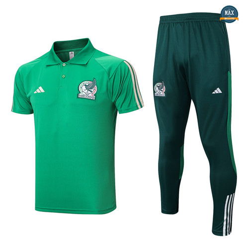 Max Maillot Mexique + Pantalon 2023/24 Training vert original