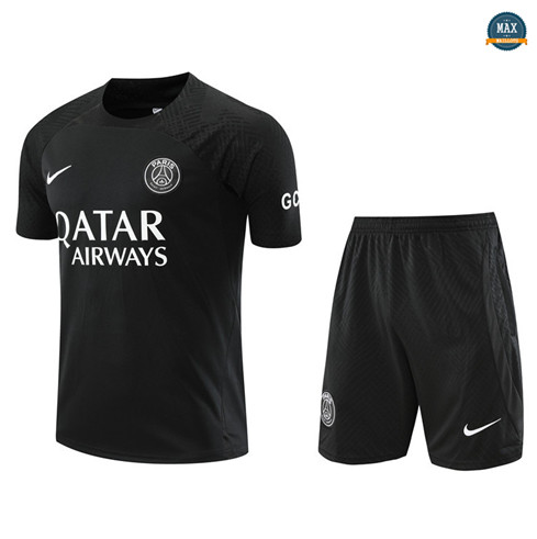 Max Maillot Paris Paris Saint Germain + Short 2022/23 Training noir grossiste