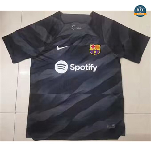 Max Maillot foot Barcelone Noir 2023/24 fiable