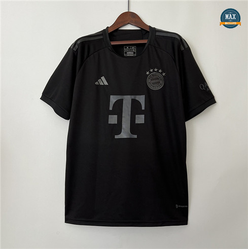 Max Maillots foot Bayern Munich Édition spéciale Noir 2023/24 flocage