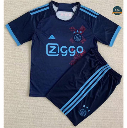 Max Maillot AFC Ajax Enfant Bleu 2023/24 grossiste