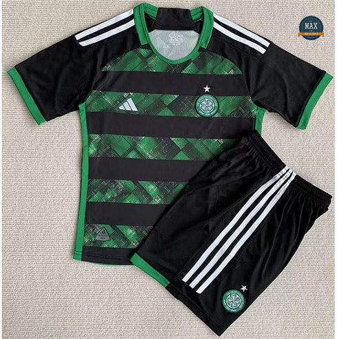 Max Maillots Celtic Enfant Vert 2023/24 flocage