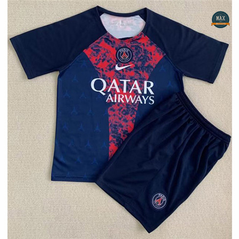 Max Maillots Paris Enfant Bleu 2023/24 grossiste