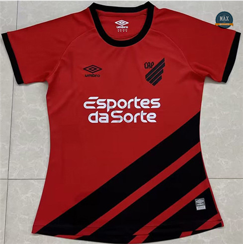 Max Maillot Athletico Paranaense Femme Domicile 2023/24 discout