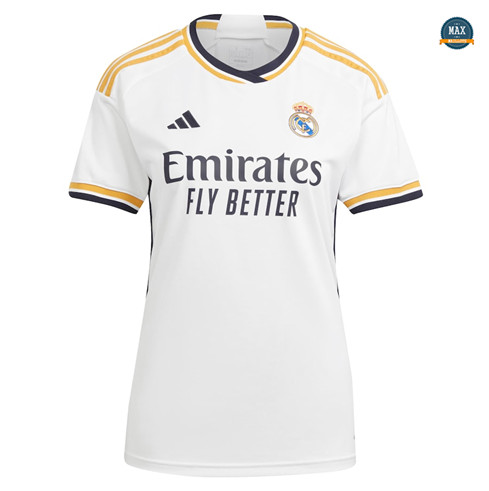 Max Maillots Real Madrid Femme Domicile 2023/24 discout