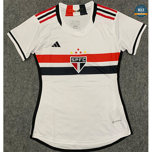 Max Maillot foot Sao Paulo Femme Domicile 2023/24 flocage
