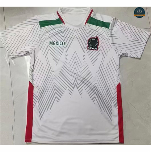 Max Maillot Mexique training Blanc 2023/24 flocage