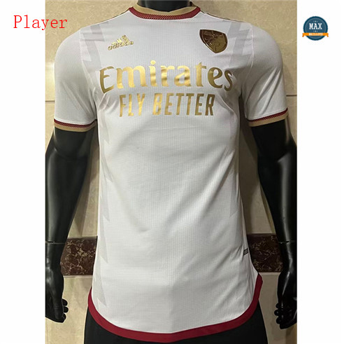 Max Maillots Player Version 2023/24/24 Arsenal Spécial Blanc flocage