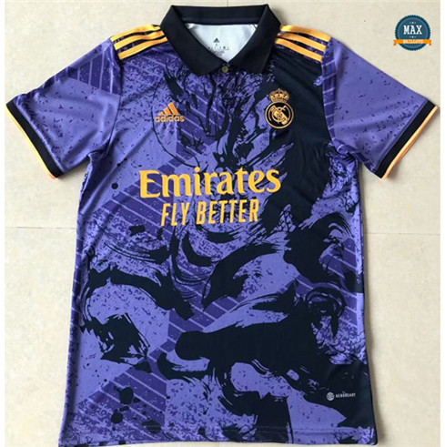 Max Maillot foot Real Madrid Violet 2023/24 flocage