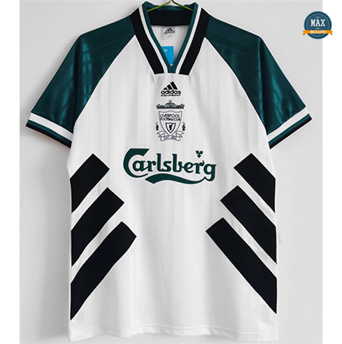 Max Maillot foot Retro1993-95#Liverpool Exterieur fiable