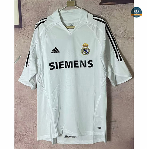 Max Maillot Retro 2005-06 Real Madrid Domicile grossiste