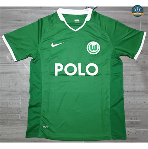 Max Maillots foot Retro2008-09#VfL Wolfsburg Domicile grossiste