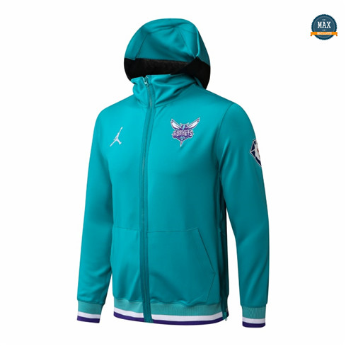 Max Maillots Veste Capuche Charlotte Hornets