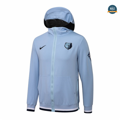 Max Maillots Veste Capuche Memphis Grizzlies - Blue