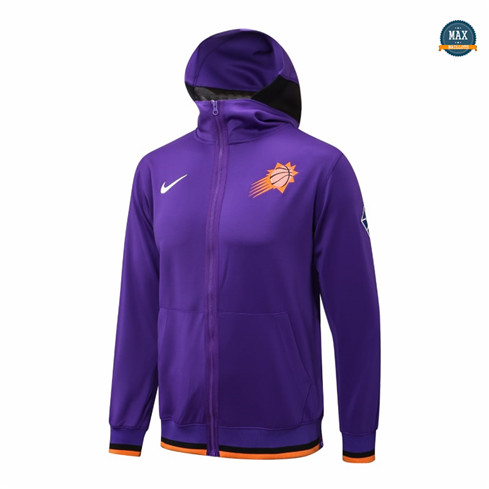 Max Maillots Veste Capuche Phoenix Suns - Purple