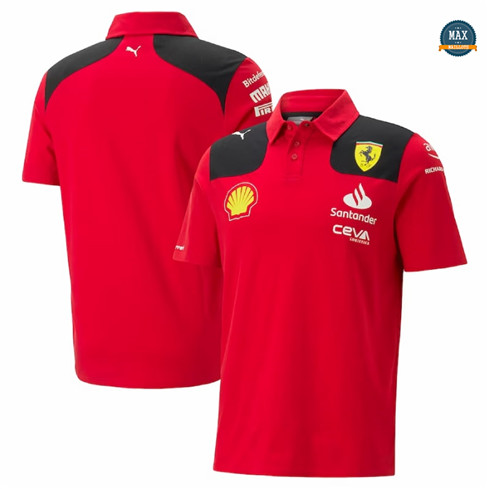 Max Maillot Polo Scuderia Ferrari 2023