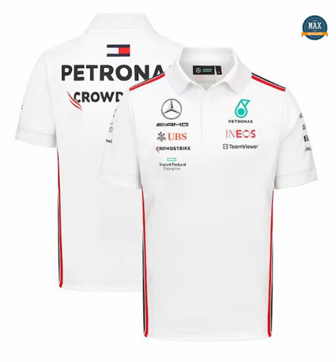 Max Maillot Polo Mercedes AMG Petronas F1 2023