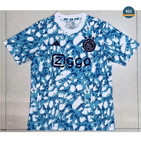 Max Maillot Ajax Training Bleu 2023/24