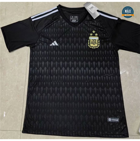 Max Maillots Argentine Gardien de but Noir 2023/24