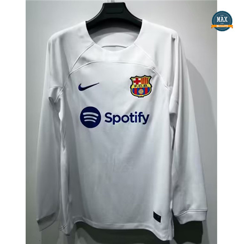 Max Maillots Barcelone Exterieur Manche Longue 2023/24