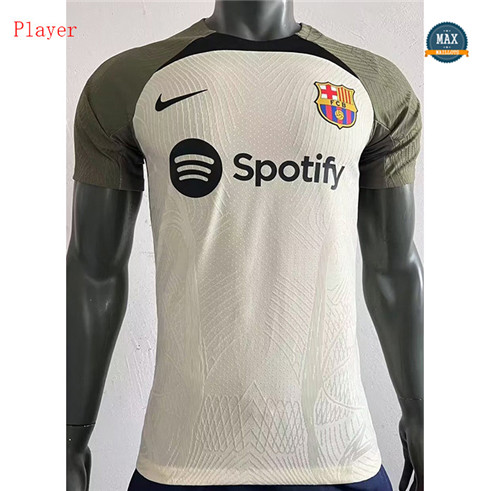 Max Maillot Player Version 2023/24 Barcelone Training Blanc