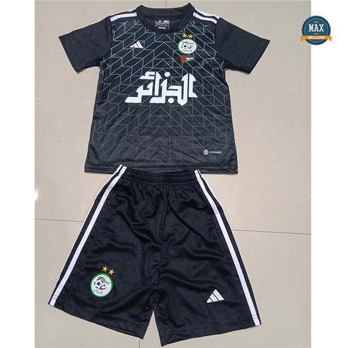 Max Maillot Algérie Enfant Noir 2023/24