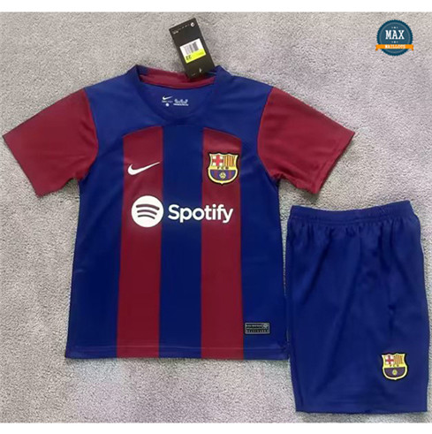 Max Maillots Barcelone Enfant Domicile 2023/24