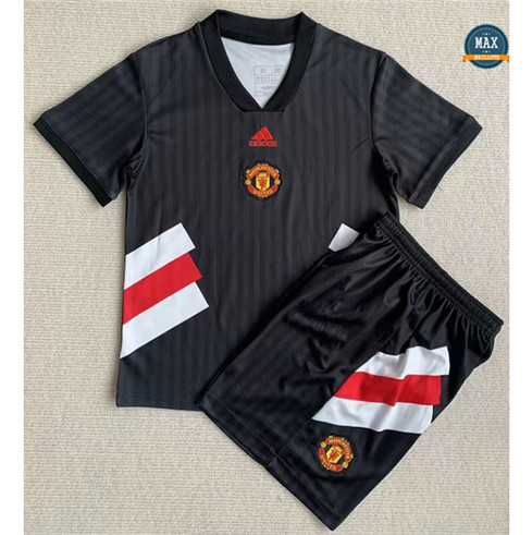 Max Maillot Manchester United Enfant Noir 2023/24