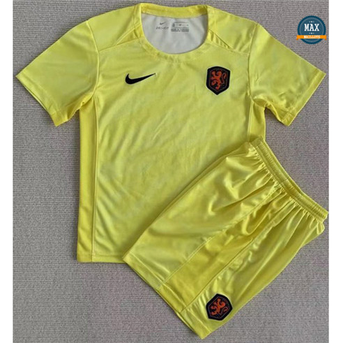 Max Maillot Pays-Bas Enfant Amarillo 2023/24