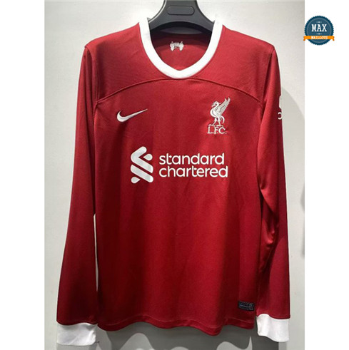 Max Maillot Liverpool Domicile Manche Longue 2023/24