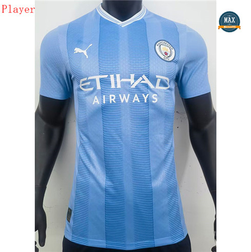 Max Maillots Player Version 2023/24 Manchester City Domicile