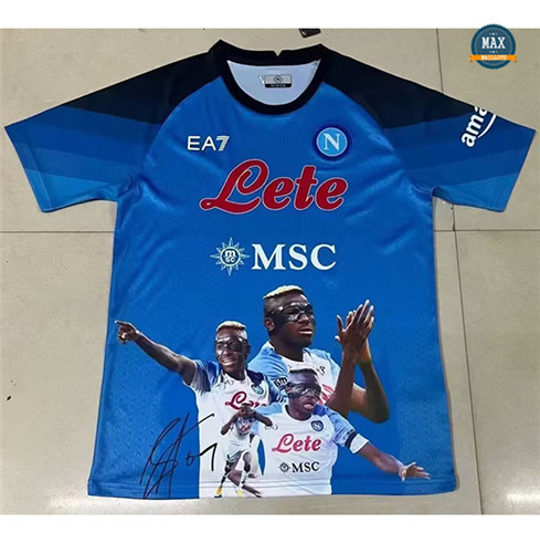 Max Maillot Naples Édition spéciale 2023/24 Bleu