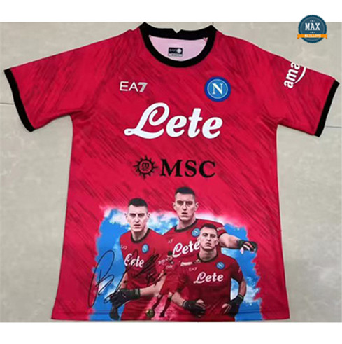 Max Maillots Naples champions Rouge 2023/24