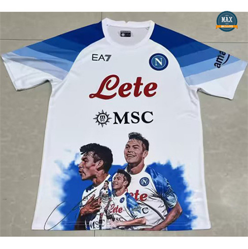 Max Maillot Naples champions Blanc 2023/24