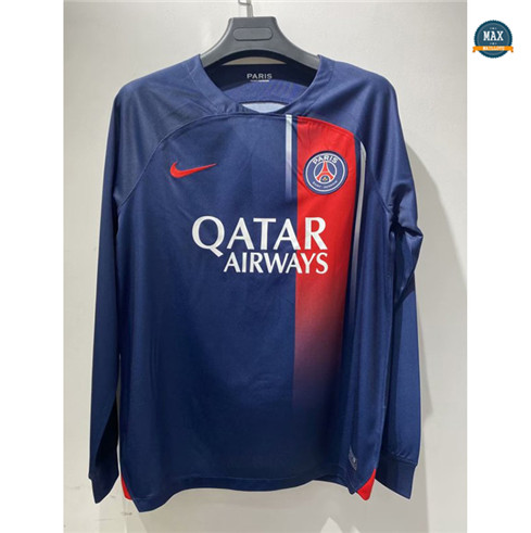 Max Maillots PSG Domicile Manche Longue 2023/24