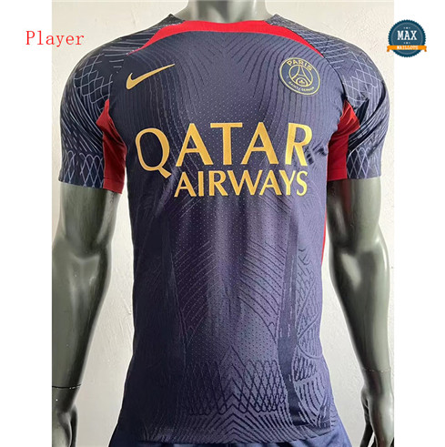 Max Maillots Player Version 2023/24 PSG Training Bleu