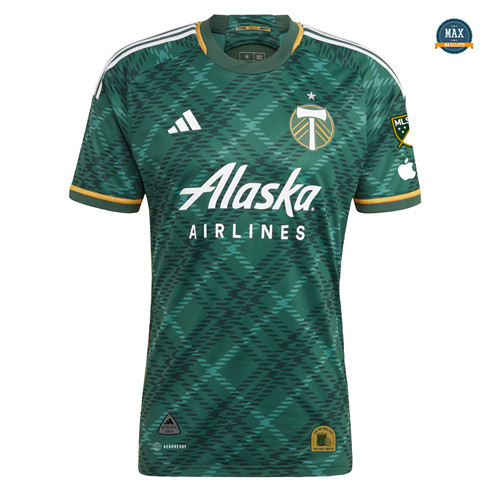 Max Maillots Portland Timbers Domicile Vert 2023/24