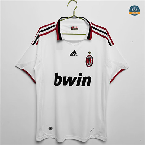 Max Maillot Retro 2009-10 AC Milan Exterieur