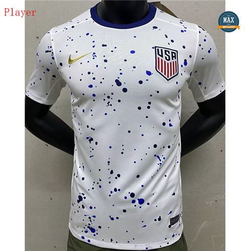 Max Maillot Player Version 2023/24 États-Unis Domicile